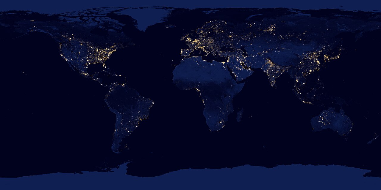 NASA Black Marble: Nighttime Lights of Earth (2012–Present)