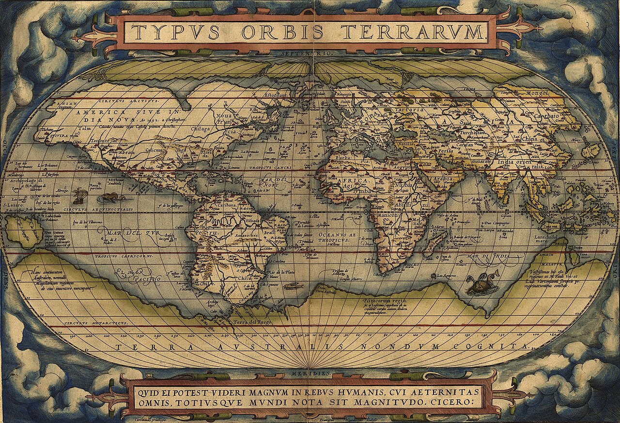 Ortelius’s Theatrum Orbis Terrarum (1570)