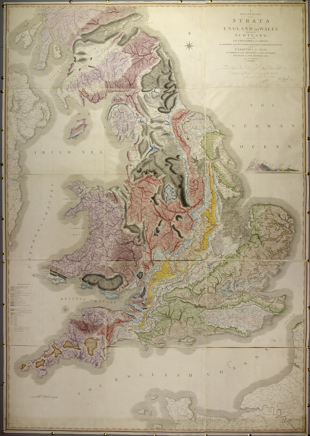 William Smith’s Geological Map of England and Wales (1815)